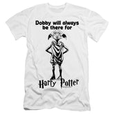 Harry Potter Always Be There Men's Ultra-Soft 30/1 Cotton Slim Short-Sleeve T-Shirt